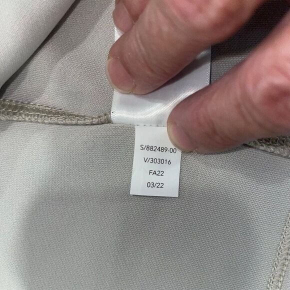 Athleta Women’s 3X Seasoft Tank Sweatshirt Beige Sleeveless NWT New 882489 - Picture 11 of 11